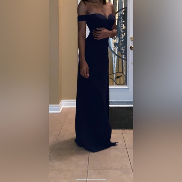 Myra high slit prom dress - Picture 2 of 2